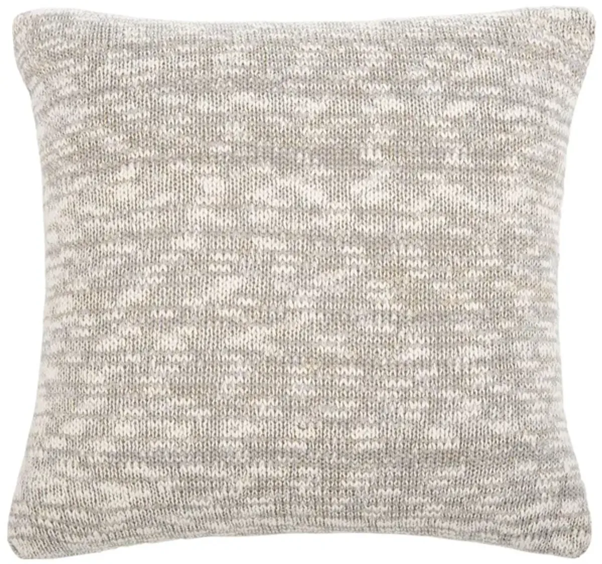 Textures And Weaves Accent Pillow in Gray/Gold by Safavieh