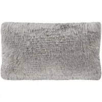 Shags Accent Pillow in Silver by Safavieh