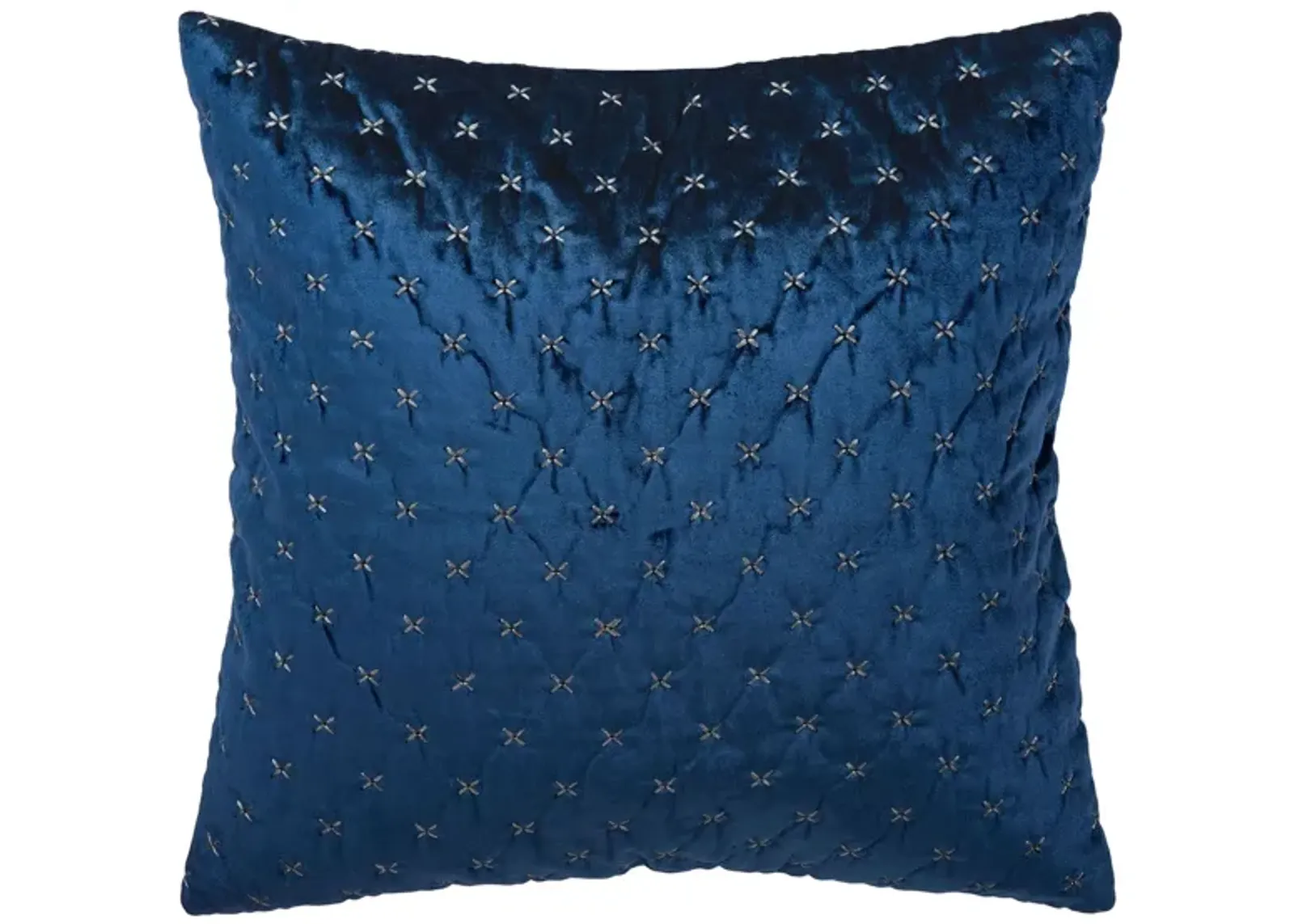 Embellished Deana Accent Pillow in Royal Blue by Safavieh