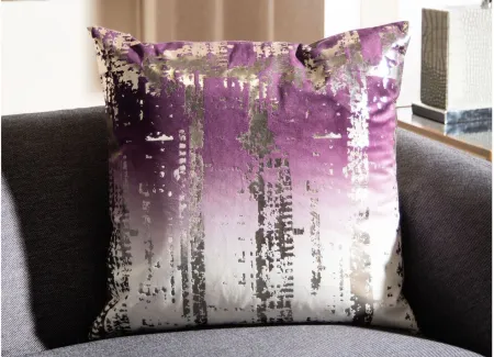 Embellished Trina Accent Pillow in Purple by Safavieh