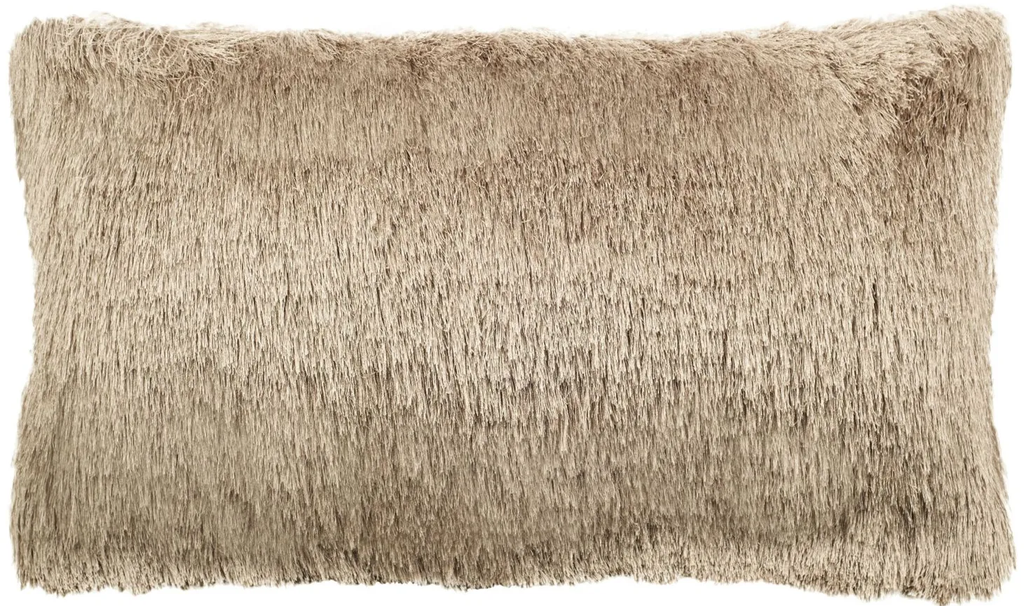 Shags Accent Pillow in Beige by Safavieh