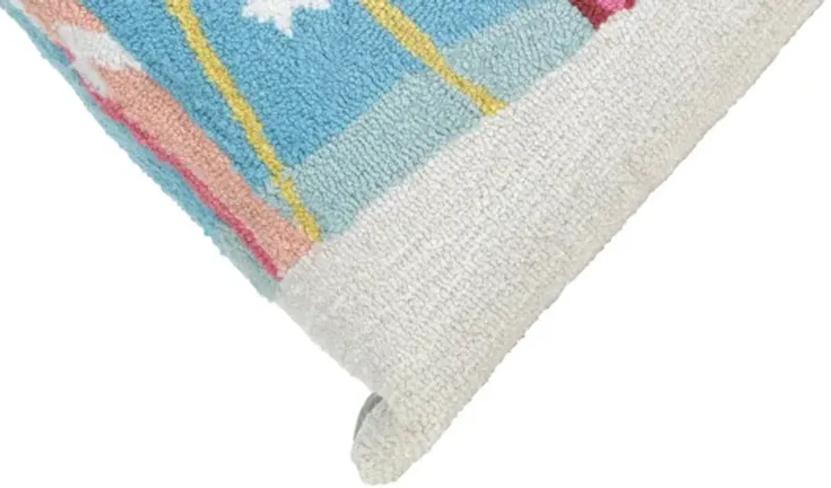 Liora Manne Frontporch Gone Skiing Pillow