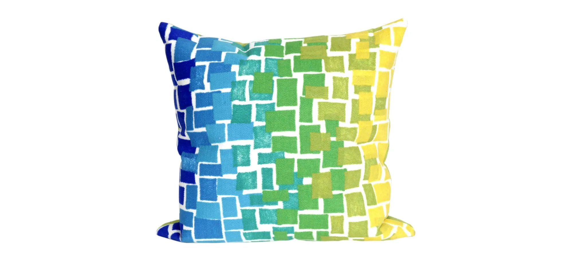 Liora Manne Visions II Ombre Tile Pillow in Blue by Trans-Ocean Import Co Inc