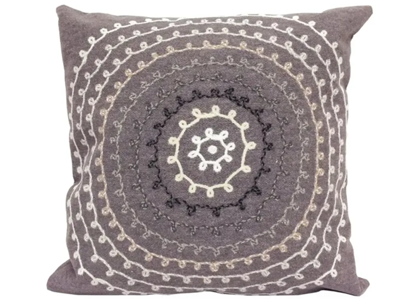 Liora Manne Visions II Ombre Threads Pillow in Grey by Trans-Ocean Import Co Inc