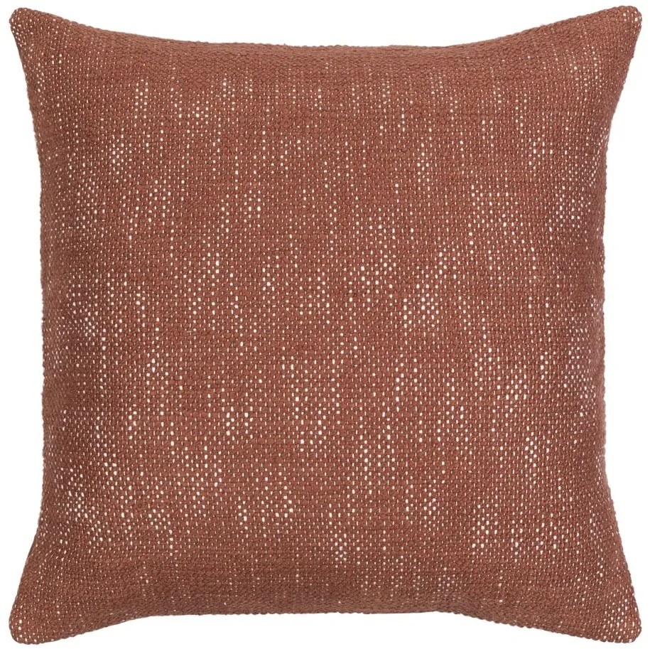 Bisa Poly Fill Pillow in Red by Surya