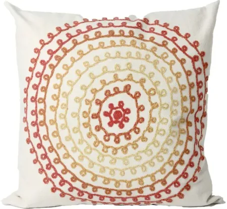 Liora Manne Visions II Ombre Threads Pillow in Cream by Trans-Ocean Import Co Inc