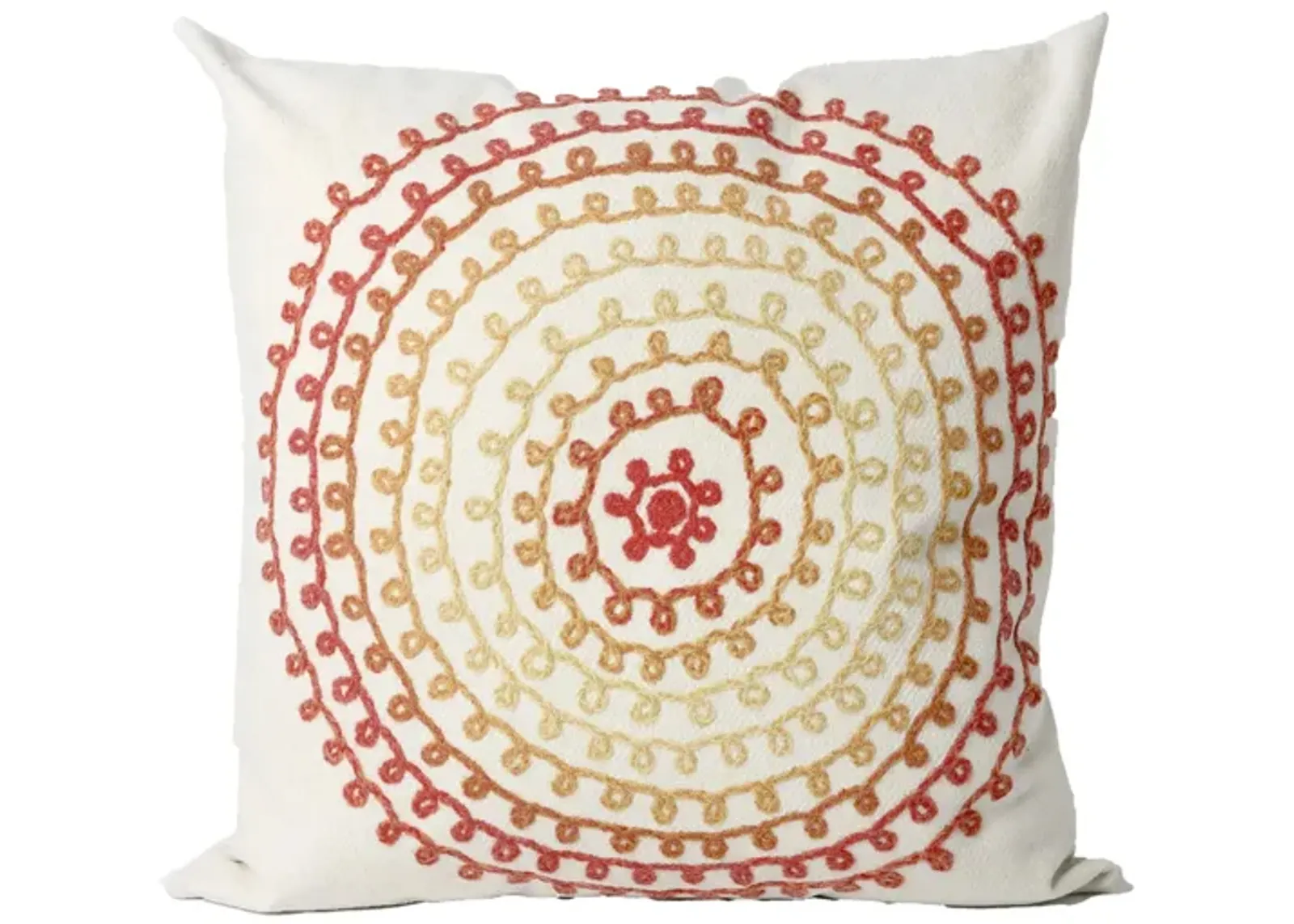 Liora Manne Visions II Ombre Threads Pillow in Cream by Trans-Ocean Import Co Inc