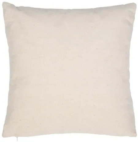 Printed Accent Pillow in Beige/Gray by Safavieh