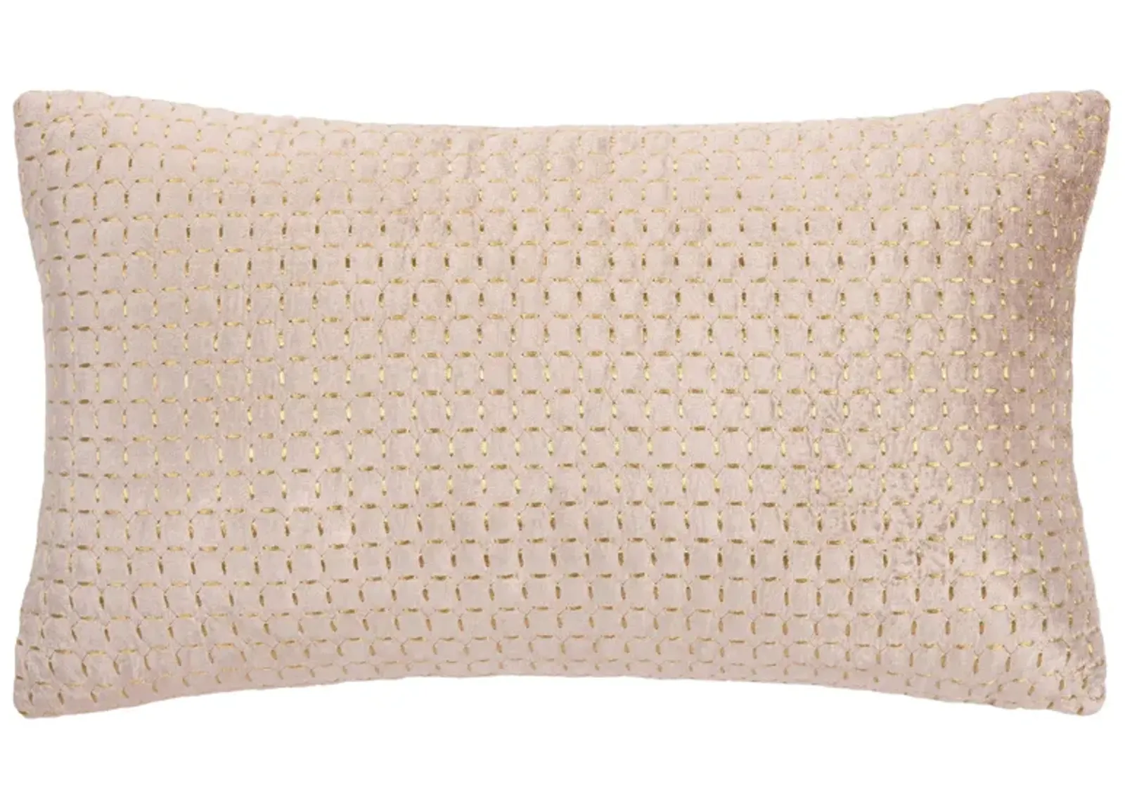 Embellished Lovie Accent Pillow in Blush by Safavieh