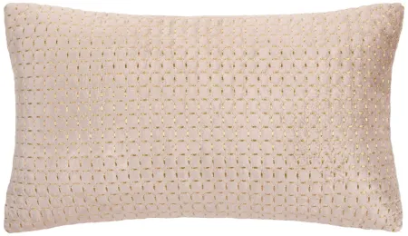 Embellished Lovie Accent Pillow in Blush by Safavieh