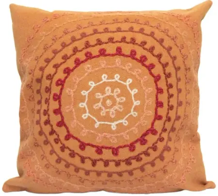 Liora Manne Visions II Ombre Threads Pillow in Coral by Trans-Ocean Import Co Inc