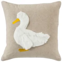 Quackadilly Goose Pillow in Assorted by Safavieh