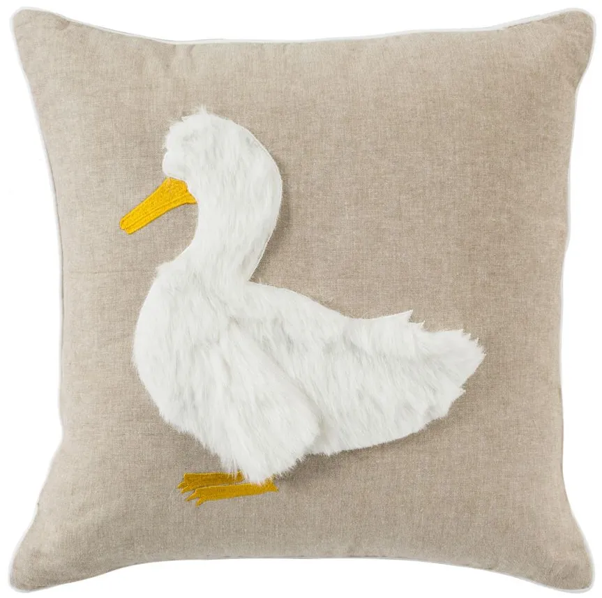 Quackadilly Goose Pillow in Assorted by Safavieh