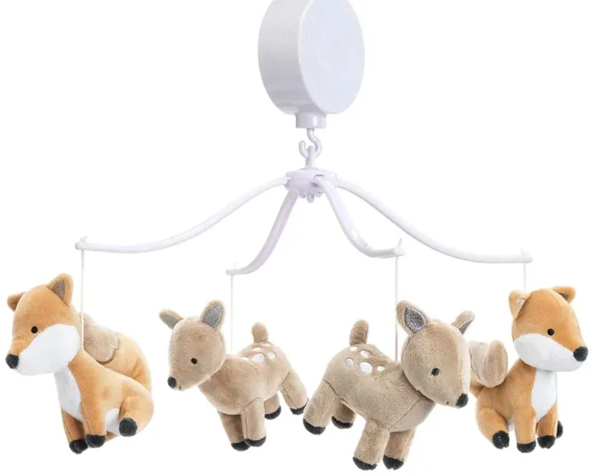 Deer Park Musical Crib Mobile in Taupe