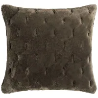 Kathleen Poly Fill Pillow in Olive by Surya