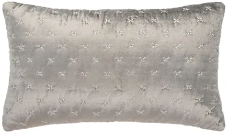 Embellished Deana Accent Pillow in Dark Gray by Safavieh