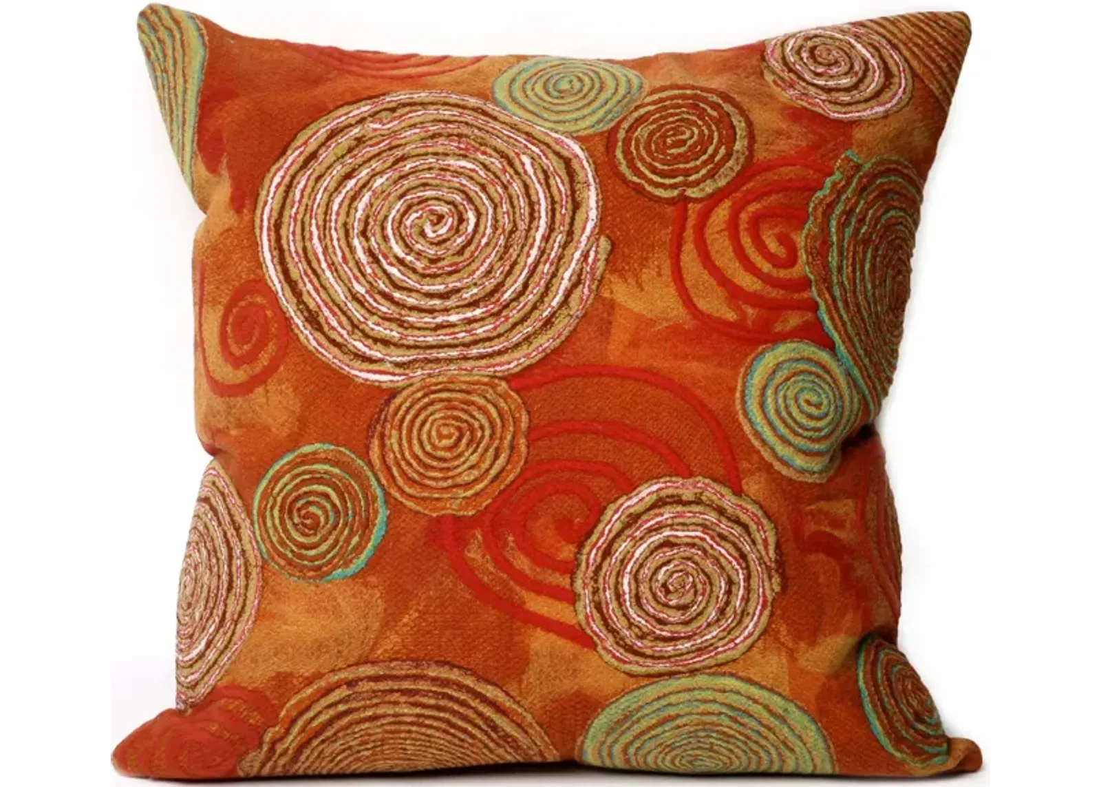 Liora Manne Visions III Graffiti Swirl Pillow in Red by Trans-Ocean Import Co Inc