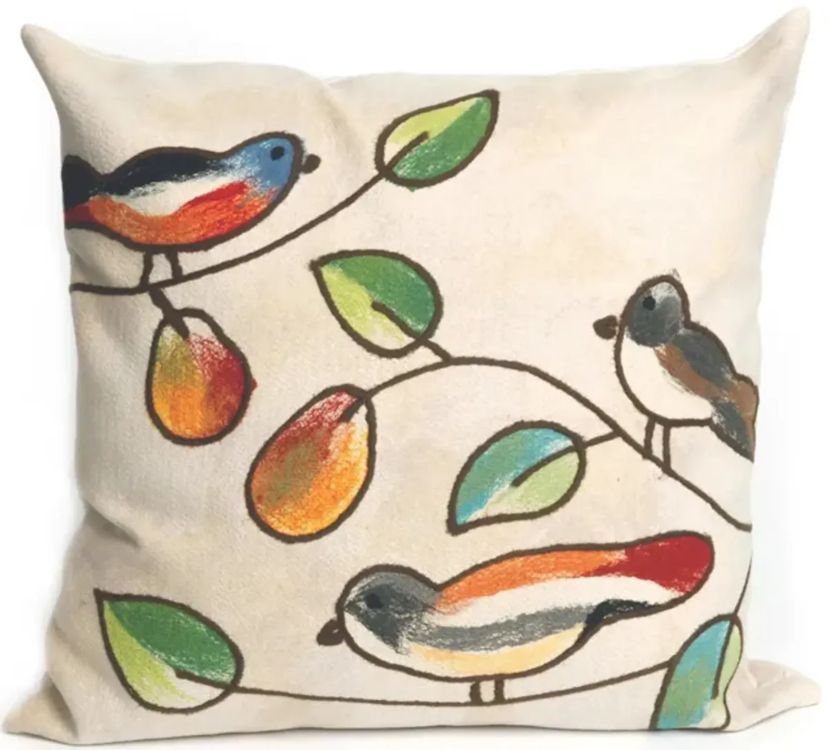 Liora Manne Visions III Song Birds Pillow