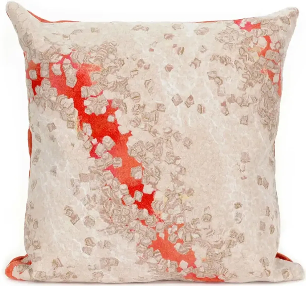 Liora Manne Visions III Elements Pillow in Orange by Trans-Ocean Import Co Inc