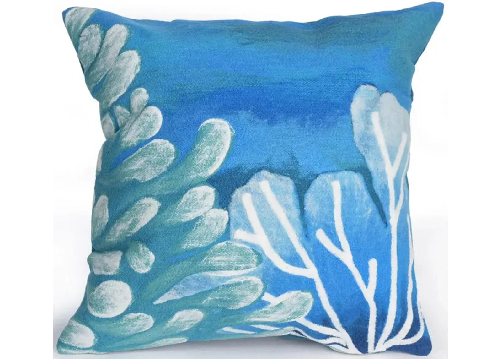 Liora Manne Visions III Reef Pillow in Blue by Trans-Ocean Import Co Inc