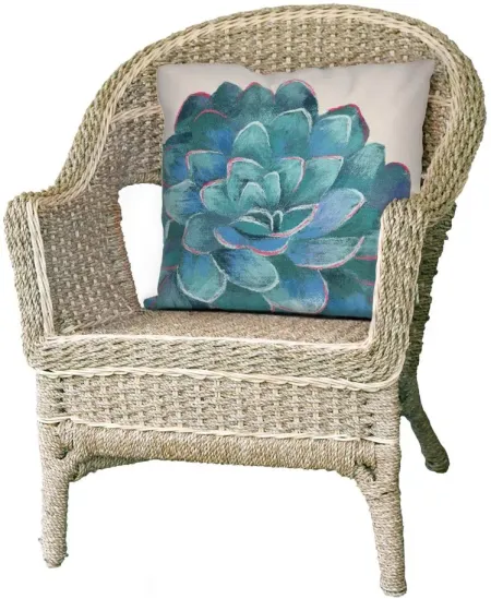 Liora Manne Visions III Succulent Pillow in Cream by Trans-Ocean Import Co Inc