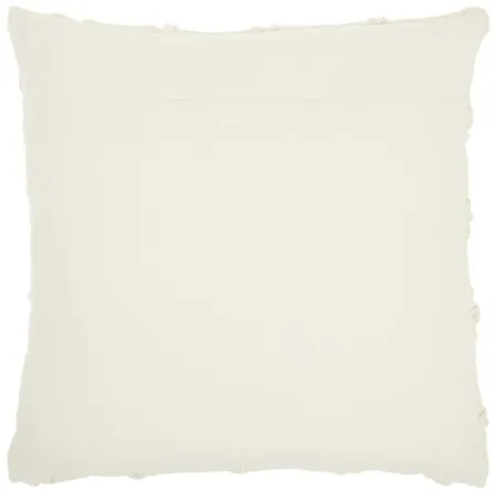 Woven Throw Pillow in Ivory by Nourison