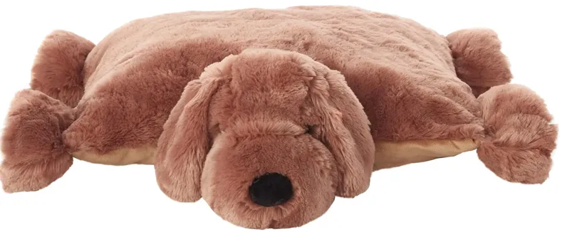 Mina Victory Dog Pillow in Brown by Nourison