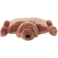 Mina Victory Dog Pillow in Brown by Nourison