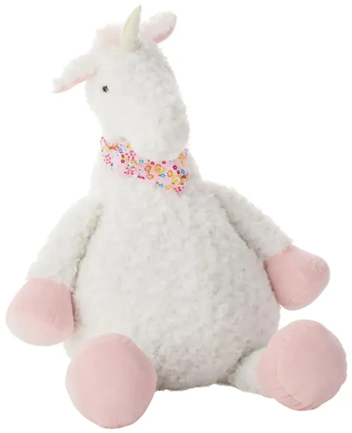 Mina Victory Unicorn Plush Animal in IVORY by Nourison