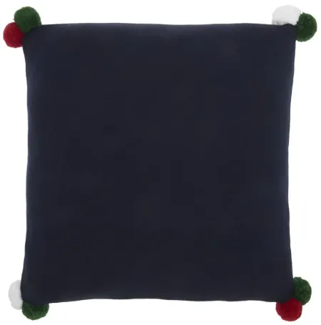 Home For the Holidays Llama with Presents Accent Pillow in Multicolor by Nourison
