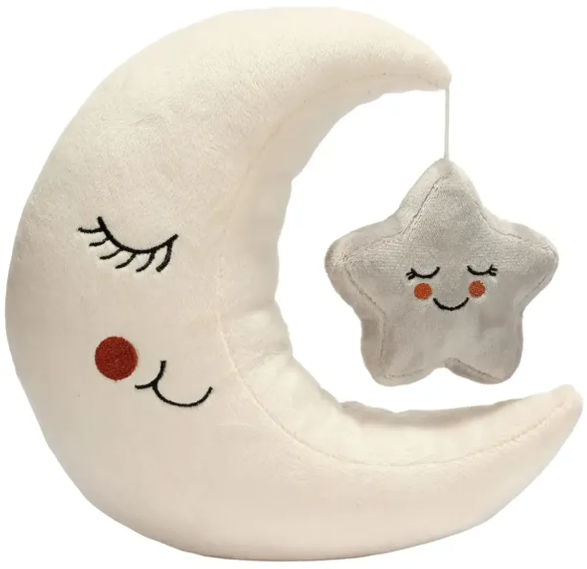 Goodnight Moon Plush Moon and Star in Cream