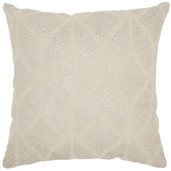 Mina Victory Feathers Throw Pillow