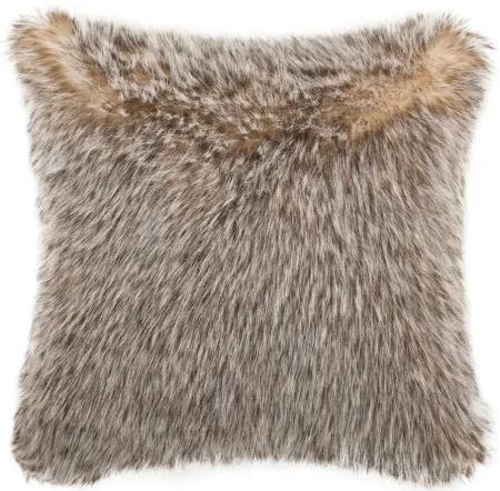 Dusty Fur Pillow in Gray by Safavieh