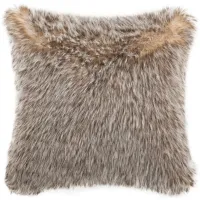 Dusty Fur Pillow in Gray by Safavieh