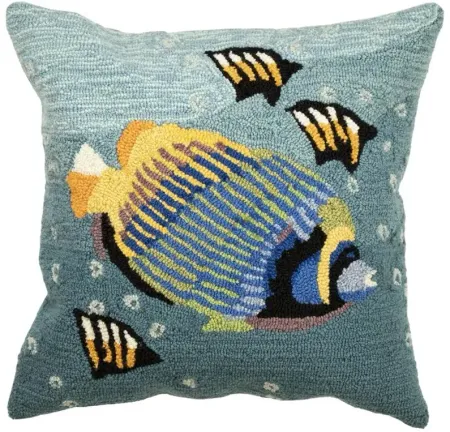 Liora Manne Frontporch Aquarium Pillow in Aqua by Trans-Ocean Import Co Inc