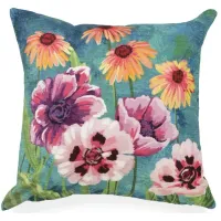 Liora Manne Illusions Dream Garden Pillow in Multi by Trans-Ocean Import Co Inc