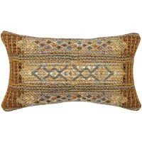 Liora Manne Marina Tribal Stripe Pillow in Gold by Trans-Ocean Import Co Inc