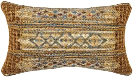 Liora Manne Marina Tribal Stripe Pillow in Gold by Trans-Ocean Import Co Inc