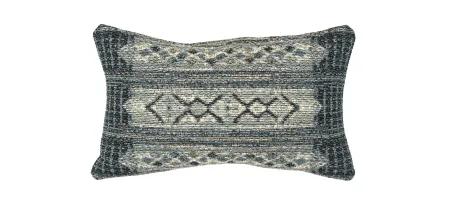 Liora Manne Marina Tribal Stripe Pillow in Denim by Trans-Ocean Import Co Inc