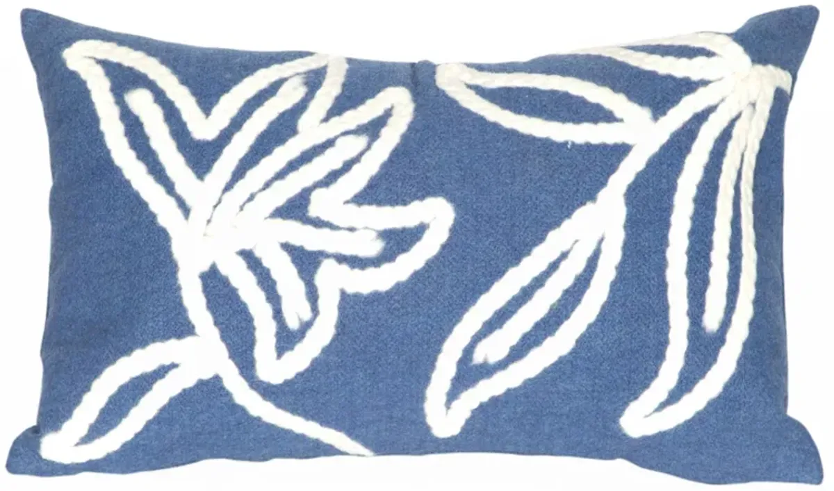 Liora Manne Visions I Windsor Pillow in Blue by Trans-Ocean Import Co Inc