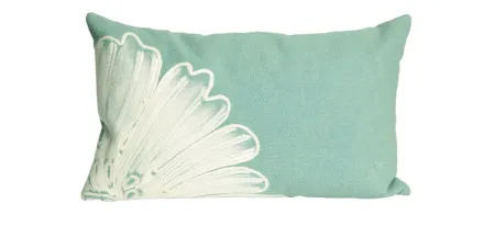 Liora Manne Visions II Antique Medallion Pillow in Aqua by Trans-Ocean Import Co Inc