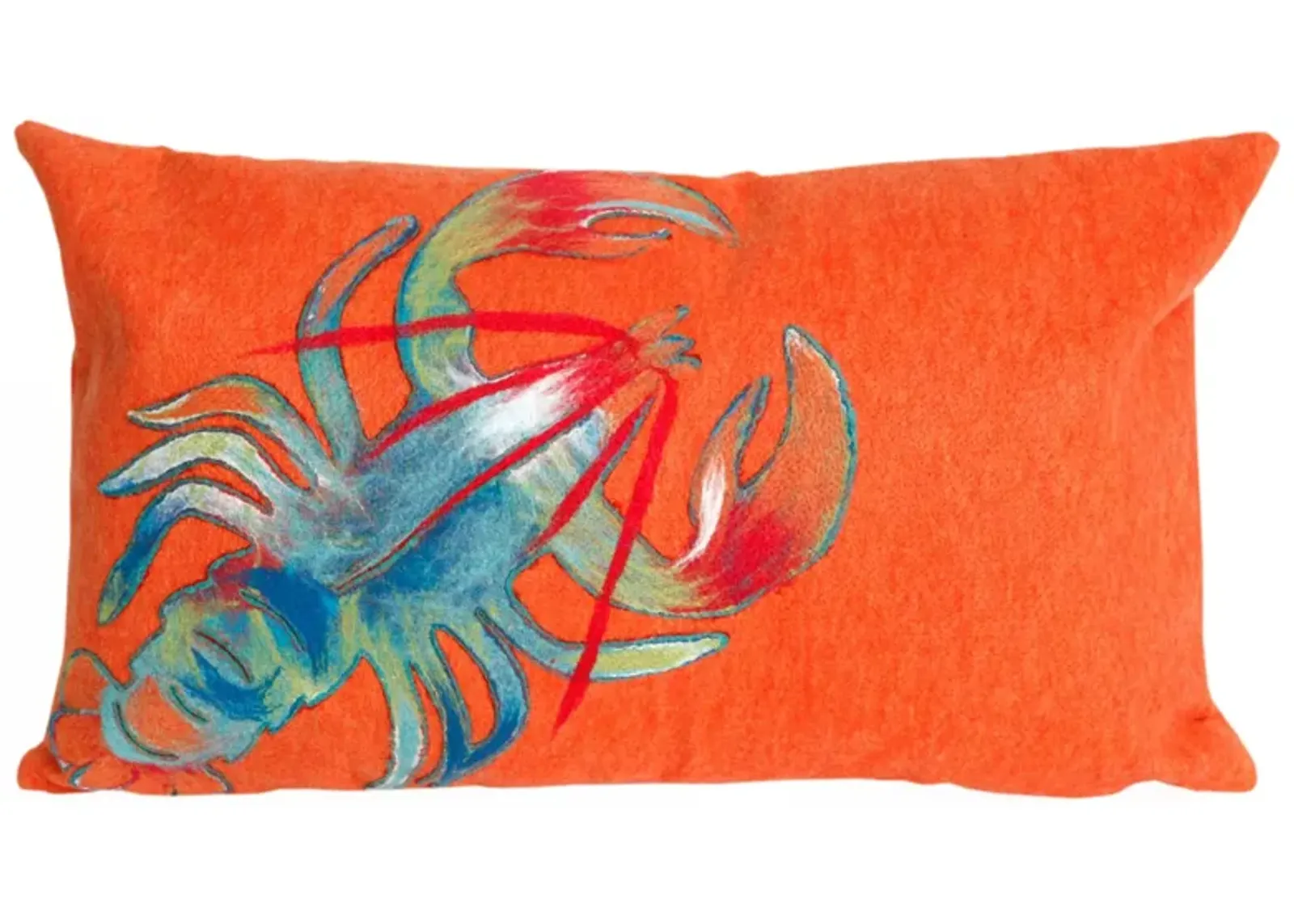 Liora Manne Visions II Lobster Pillow in Orange by Trans-Ocean Import Co Inc