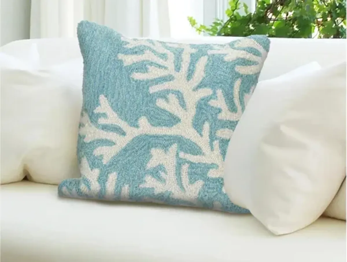 Liora Manne Frontporch Coral Pillow