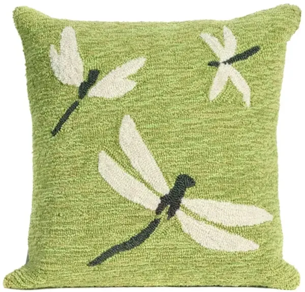 Liora Manne Frontporch Dragonfly Pillow