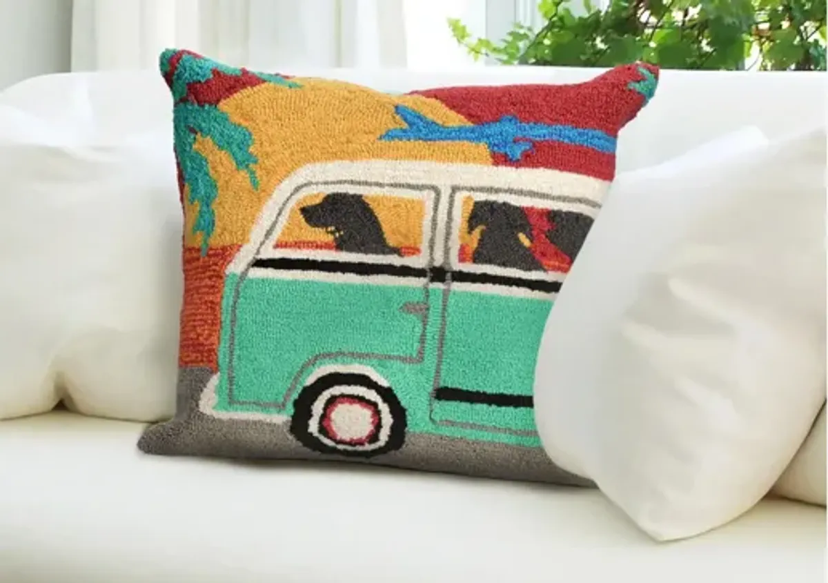 Liora Manne Frontporch Beach Trip Pillow