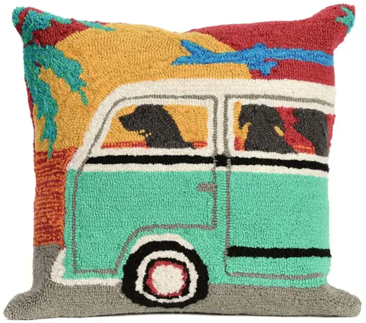 Liora Manne Frontporch Beach Trip Pillow