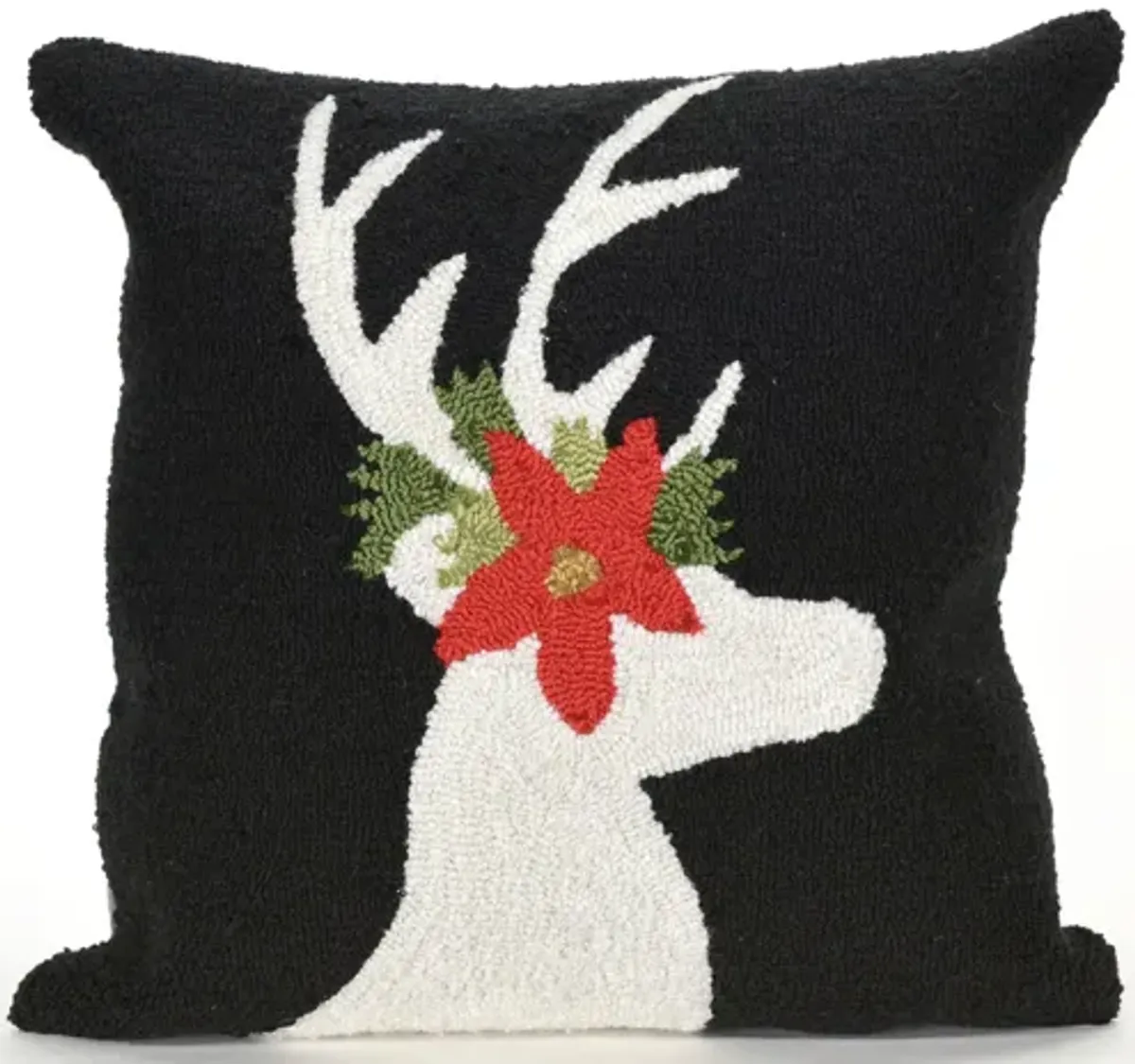 Liora Manne Frontporch Reindeer Pillow