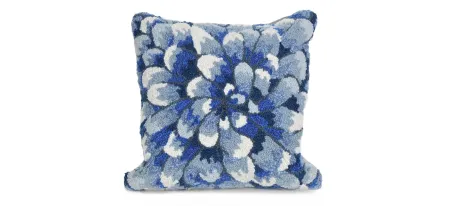 Liora Manne Frontporch Mum Pillow in Blue by Trans-Ocean Import Co Inc