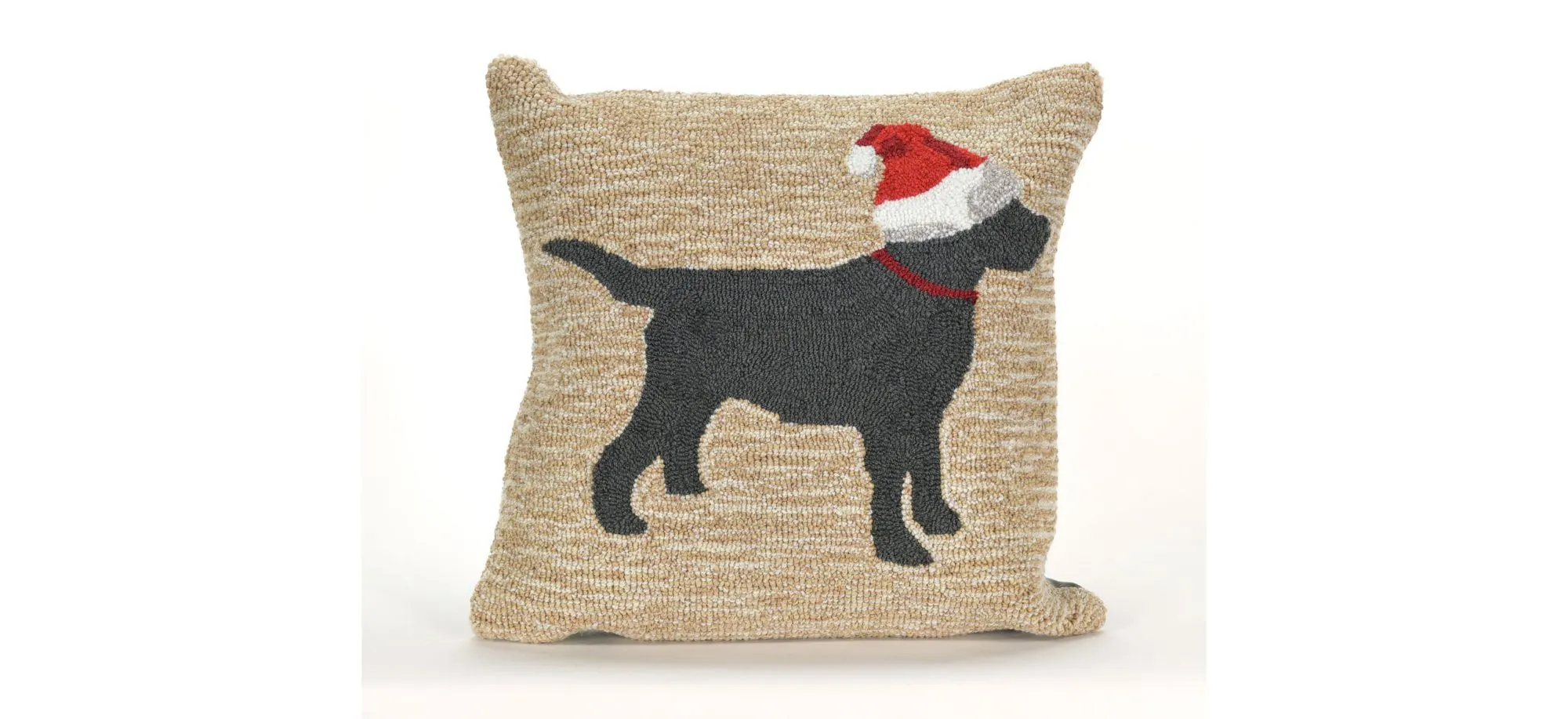 Liora Manne Frontporch Christmas Dog Pillow in Natural by Trans-Ocean Import Co Inc