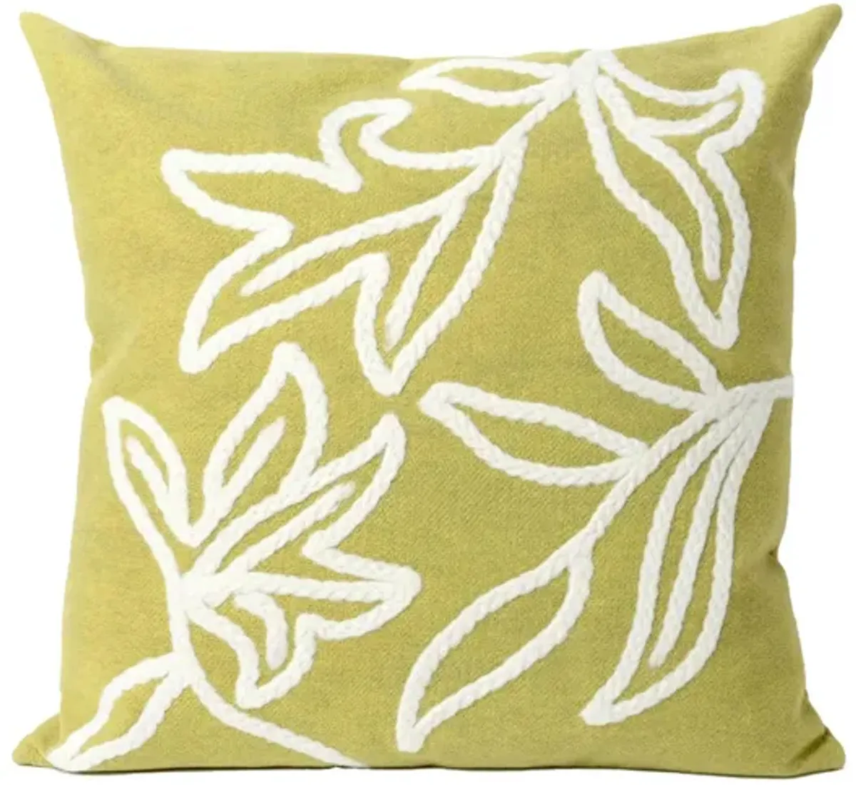 Liora Manne Visions I Windsor Pillow in Lime by Trans-Ocean Import Co Inc